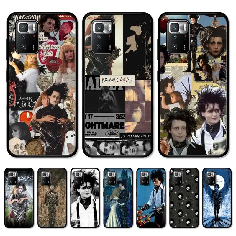 

Disney Edward Scissorhands Phone Case For Redmi 9A 8A 7A 7A 7 6A 5A 5 Plus 4X S2 GO K20 K30 6 Note 8 9 Pro Cover