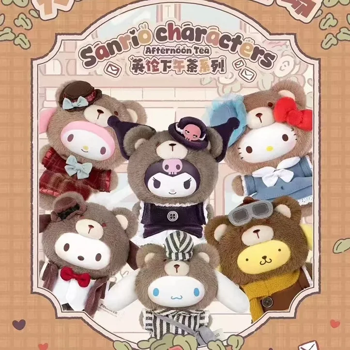 Sanrio персонажи слепая коробка послеобеденный чай Serise виниловые куклы игрушки