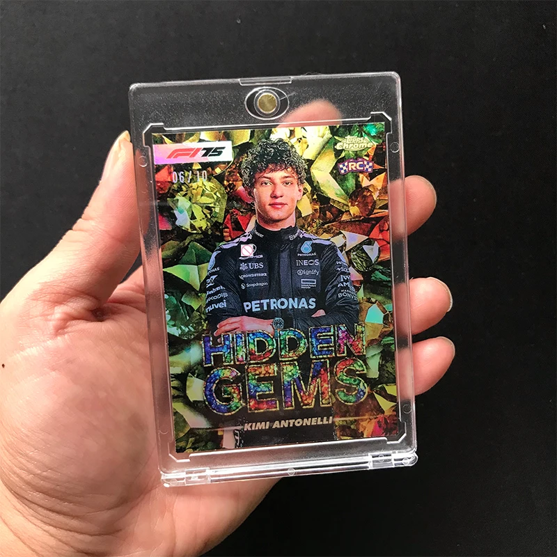Коллекционная карточка-реплика 2025 Topps F1 Racing с автографами Антонелли, Хэмилтона, Ферстаппена, сделанная своими руками (art.: 3920da58f161d) - 3920da58f161d