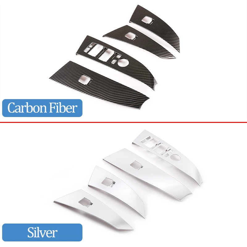 ABS Хромированная кнопка переключения стеклоподъемника для BMW 5 серии E60 525li 2004-2006