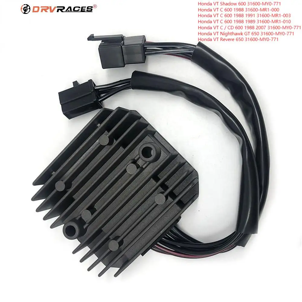 

Motor Voltage Regulator Rectifier For Honda VT Shadow C / CD 600 Nighthawk GT Revere 650 31600-MY0-771 31600-MR1-000/003/ 010