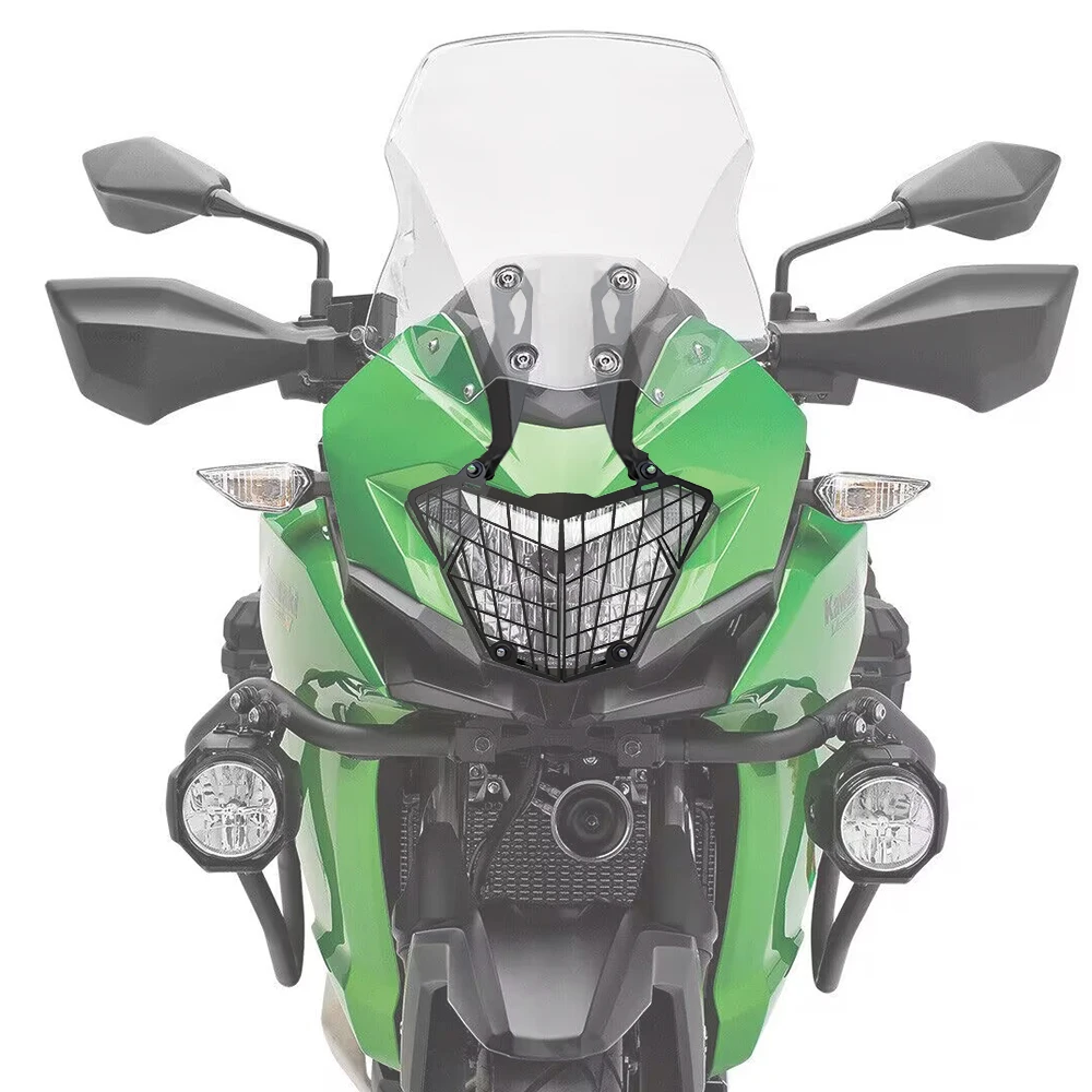 

CNC мотоцикл для Kawasaki Versys X300 X250 VERSYS300 VERSYS250 VERSYS-X 300 250 ABS Защитная крышка для фары решетка