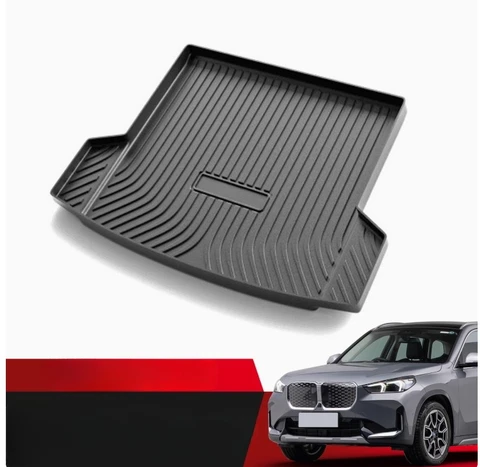 Для BMW X1 2023-2025 задние коврики для багажника TPE водонепроницаемые нескользящие полностью объемные багажники грузовой подкладки защитный коврик для багажа аксессуары