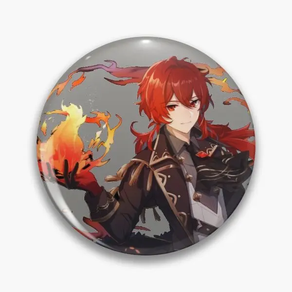 

Мягкая булавка для пуговиц от разбавителя Genshin, милая металлическая брошь, Декор, необычная модная булавка для воротника или одежды для влюб...