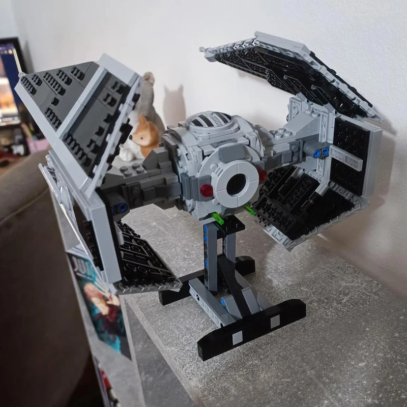 MOC TIE перехватчик подставка подходит для 75095 UCS Fighter строительные блоки Сборная