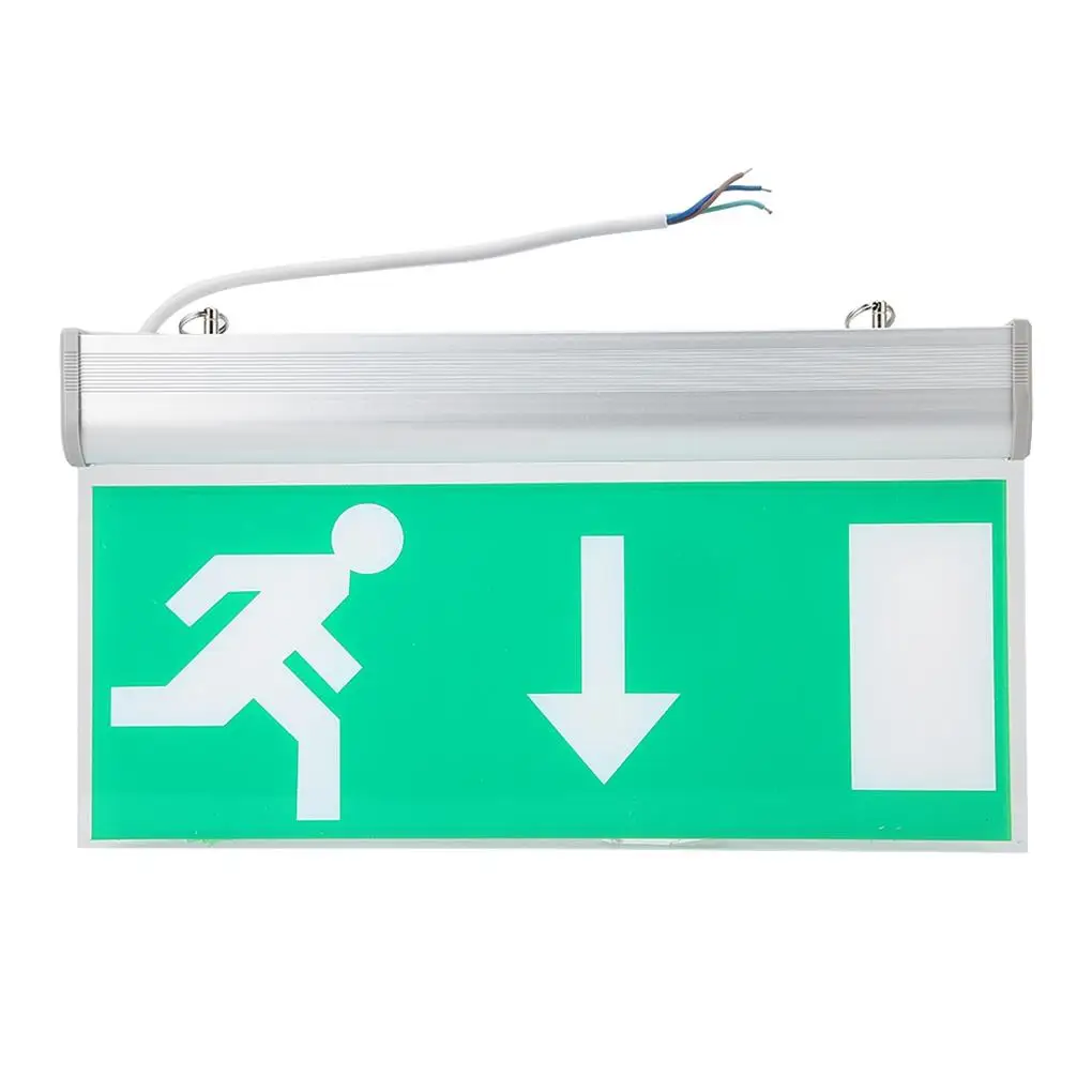 

Emergency Light LED Exit Lighting Safety Evacuation Indicator Light Malls Supermarkets Entertainment Venues Places