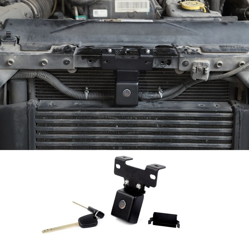 Для Jeep Wrangler JK 2007-2017 замок для капота Противоугонный скрытые аксессуары