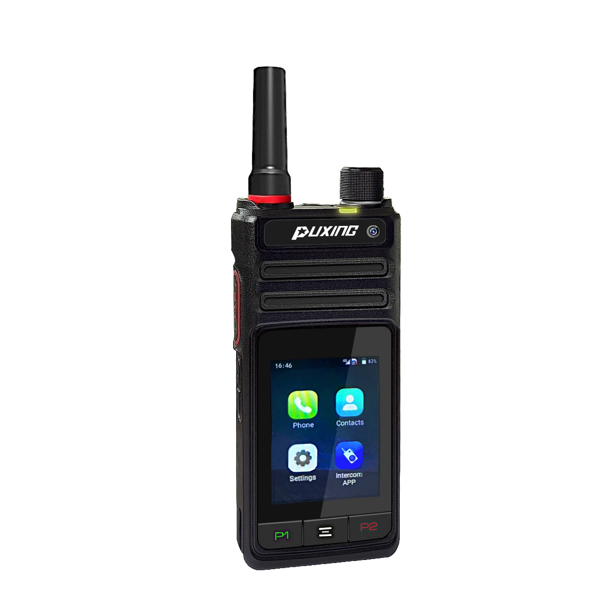 

Touch screen network radio 4g lte walkie talkie 200km real ptt zello PoC radio