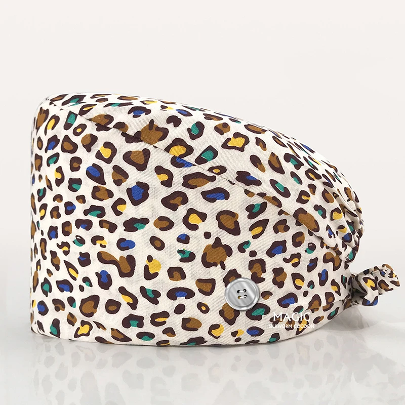 Новая креативная шапка с мультяшным рисунком хирургическая медицинская