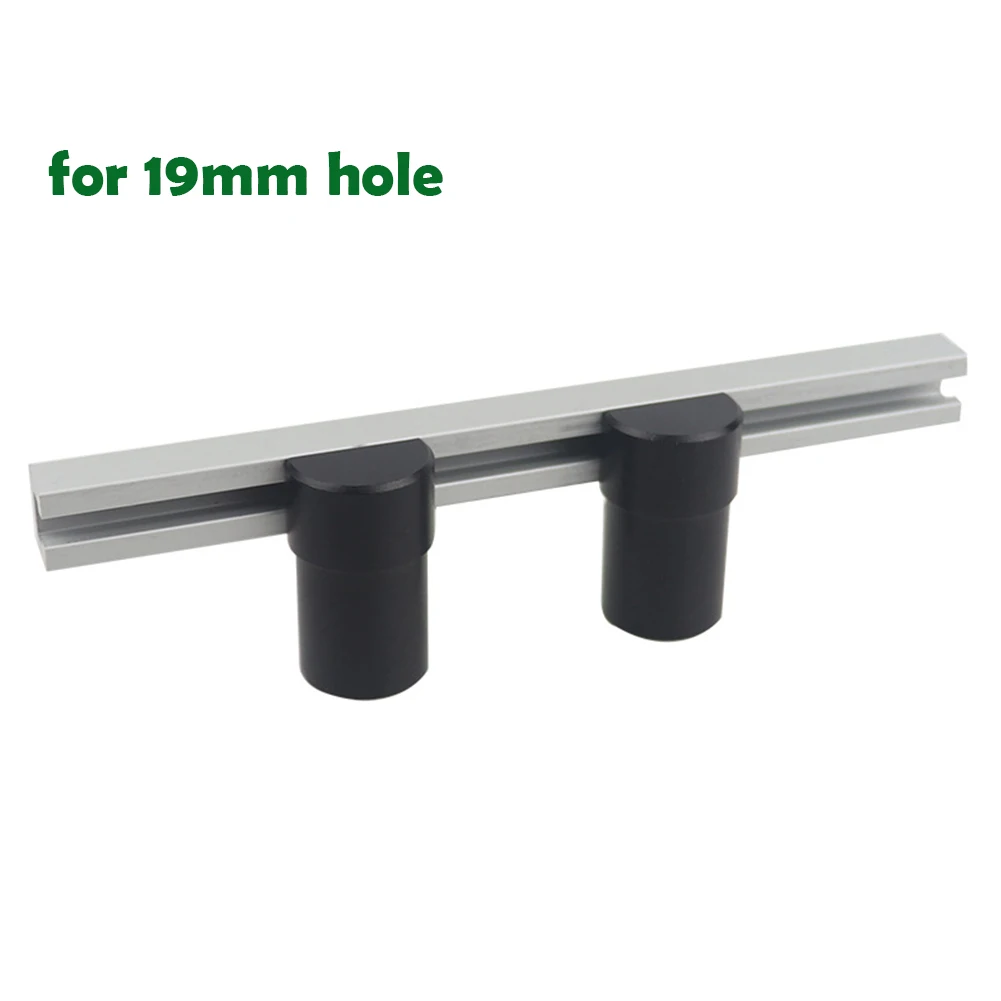 

Planing Stop Board For 20/19mm Hole Workbench Clamp Aluminum Alloy Baffle Plate Miter Gauge Saw Assembly Ruler Woodworking Tool