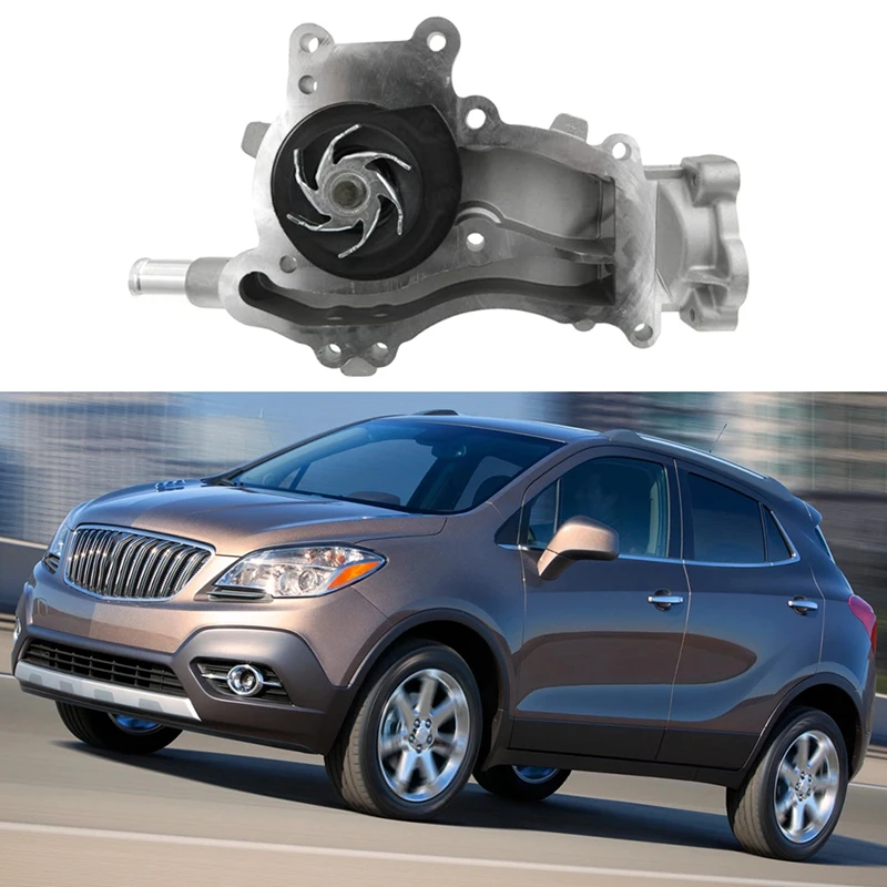 Фото 55579016 5192709 AW6662 водяной насос двигателя для Buick Encore Chevrolet Sonic Cruze 2011 2012 2013 2014 I4 1.4L Turbo №4