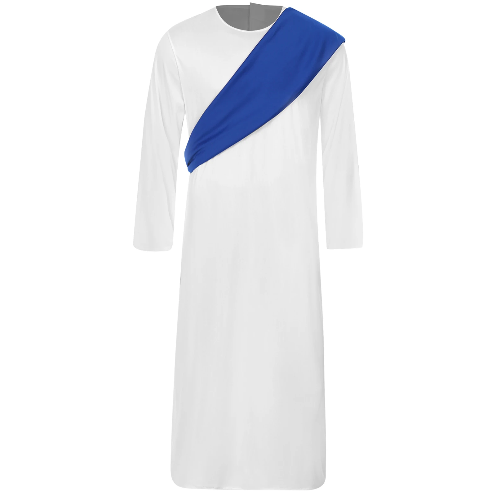 Мужской костюм для косплея древнего греческого принца Toga Robe с длинным рукавом