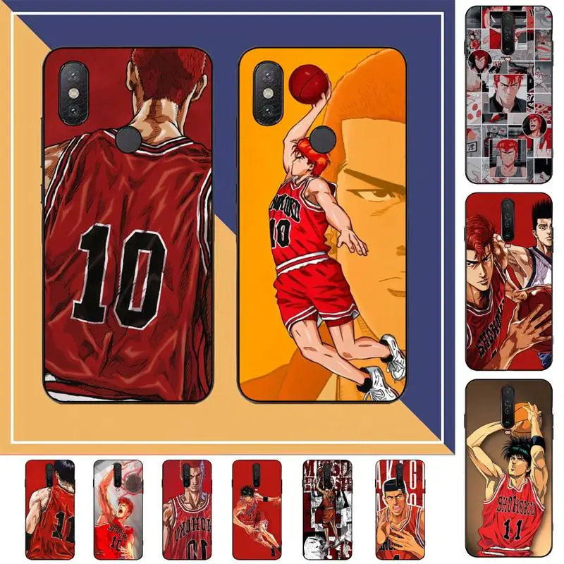 

Japan Comic Slam dunk Sakuragi Phone Case For Redmi Note 4 X 5 A 6 7 8 Pro T 9 Pro 9S 10 Pro 11 Pro 11S 11Epro PocoM3pro