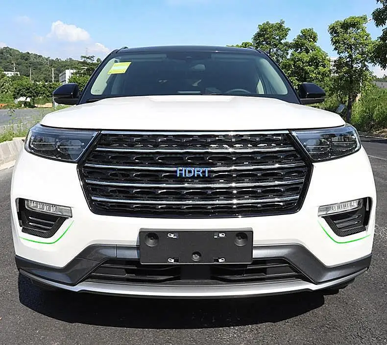 Для Ford Explorer 2020 2021 автомобильный Стайлинг ABS Хром Передняя противотуманная фара