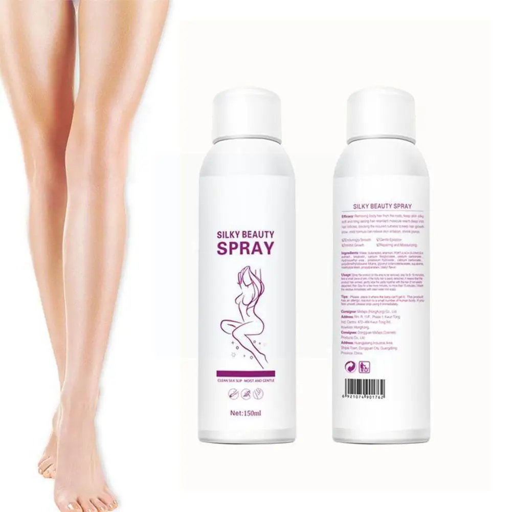 

Panmeis150ml Depilation Hair Removal Spray Mousse Shaving Painless Depilation Cream Foam For Men Women Spray Gentle Skin De K8h7