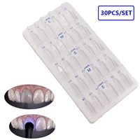 30pcs dental veneers tooth mould composite resin teeth partner mold autoclave fast quick dentistry anterior front accessories