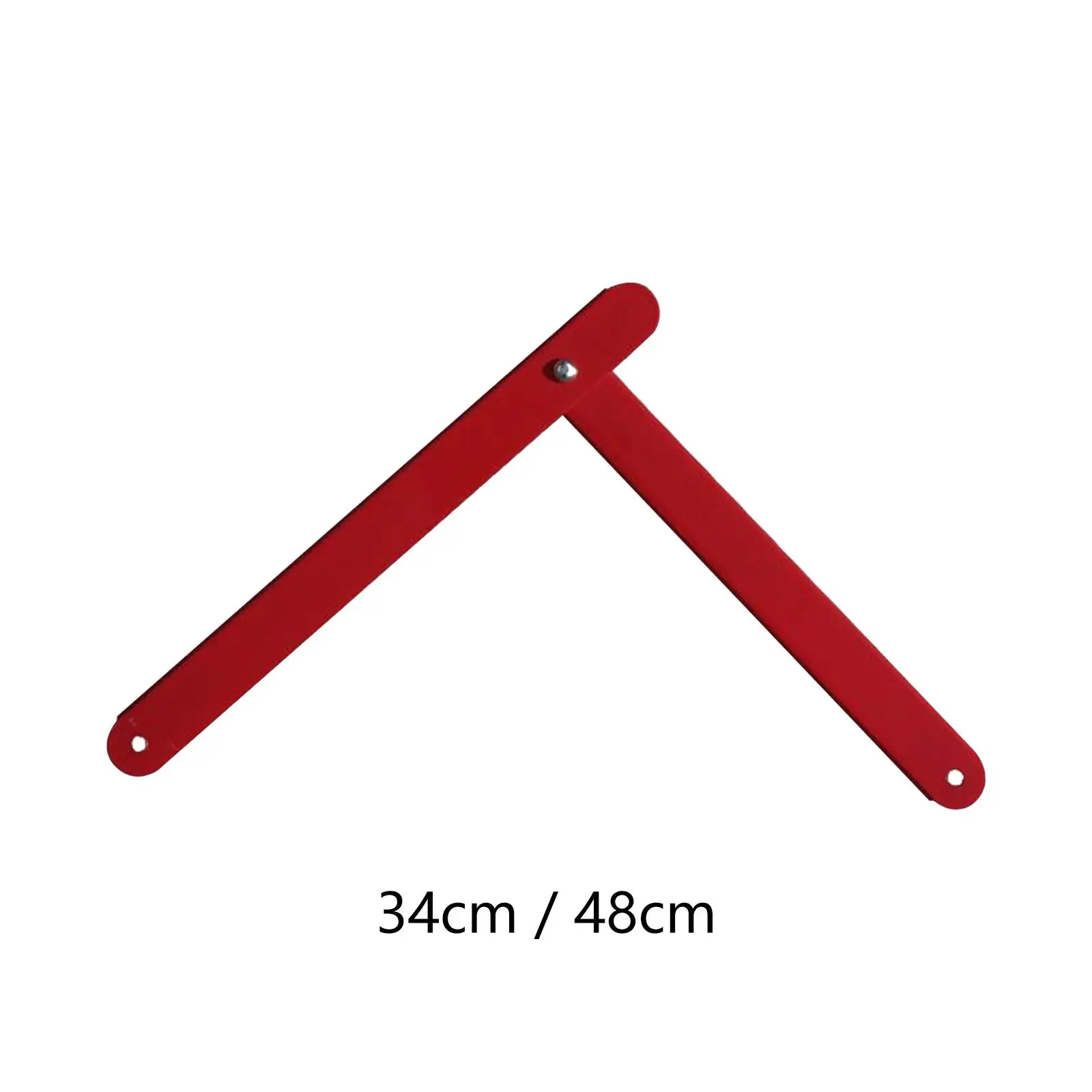 2x Aluminum Step Ladder Hinge with Screw Metal Bracket for Folding Step Herringbone Ladder