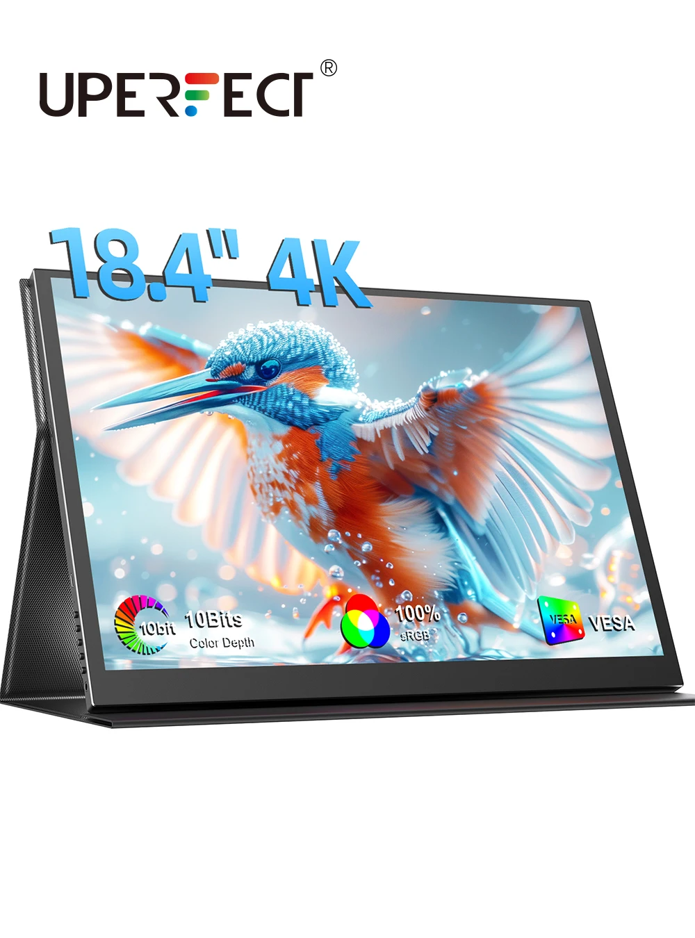 UPERFECT 18,4 "4K портативный монитор с VESA 3840x2160 UHD 100% sRGB ...
