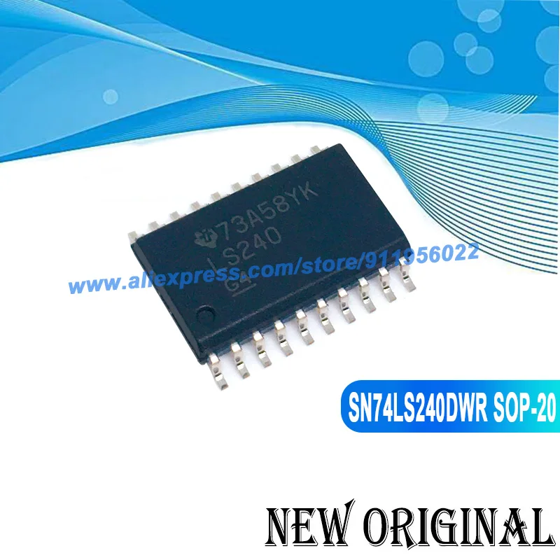 

(5 pieces) SN74LS240DWR LS240 SOP-20 Original