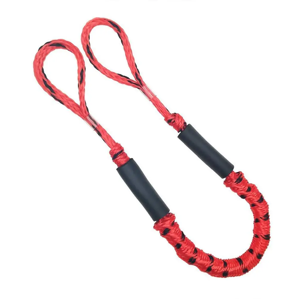 

2pcs Bungee Dock Line Mooring Rope 4ft Stretchable Elastic Rope Kayak Motor Boat Fishing Boats Accessories Dropshipping