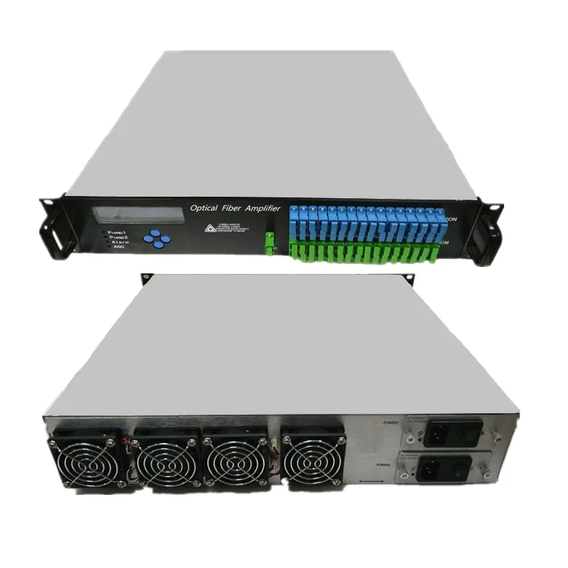Заводская цена 2024 CATV 1550 нм EDFA 32 порта 22 дБм с усилителем WDM GPON OLT Networt PON amplifi catv