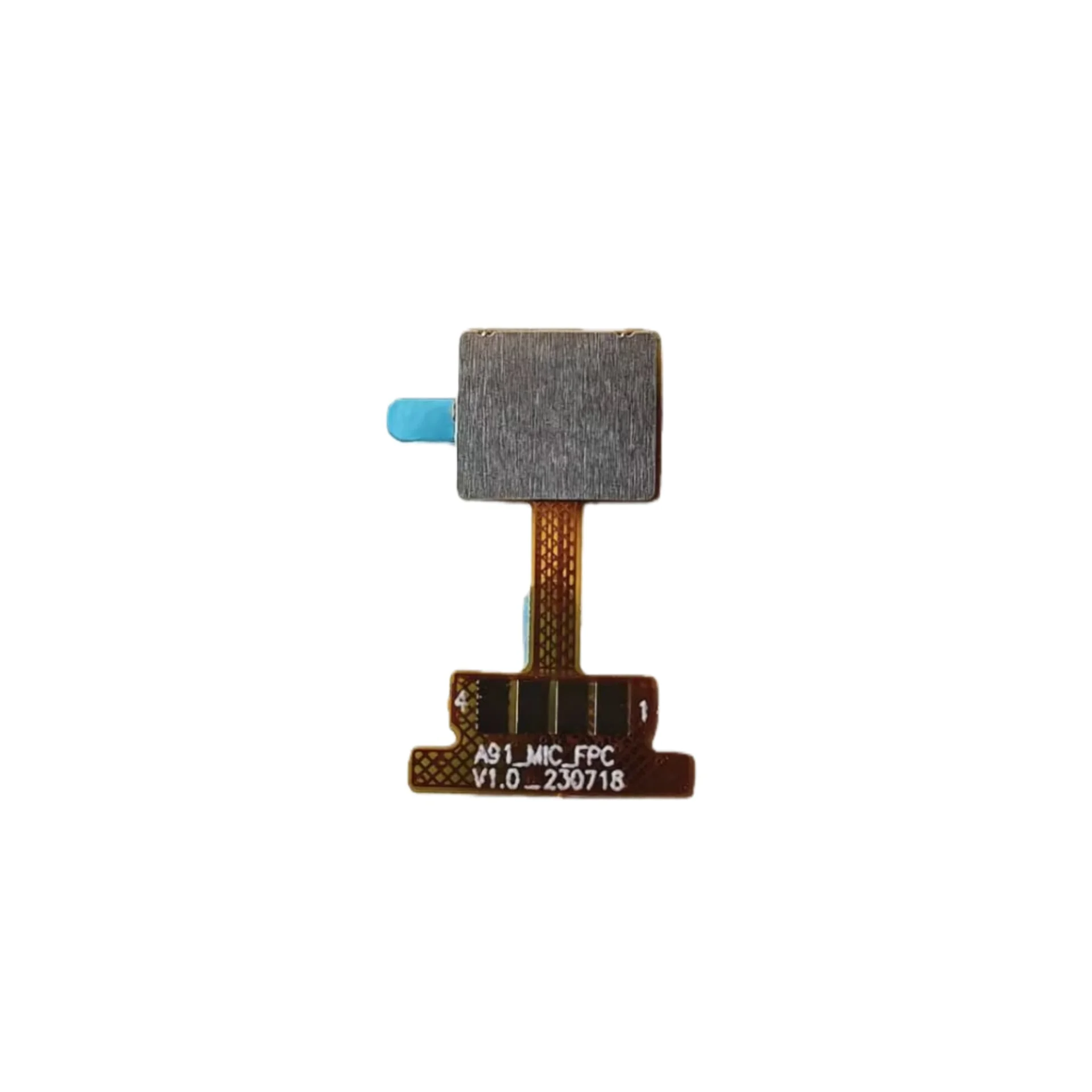 Новый оригинальный микрофонный FPC-кабель (боковая часть) для телефона Unihertz Tank 4 Pro (8849), запчасти для ремонта Tank 4 (8849) (art.: 3920d8dde55fa) - 3920d8dde55fa