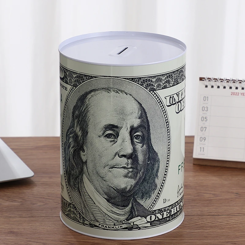 Индивидуальная копилка винтажная металлическая которая не может открыть