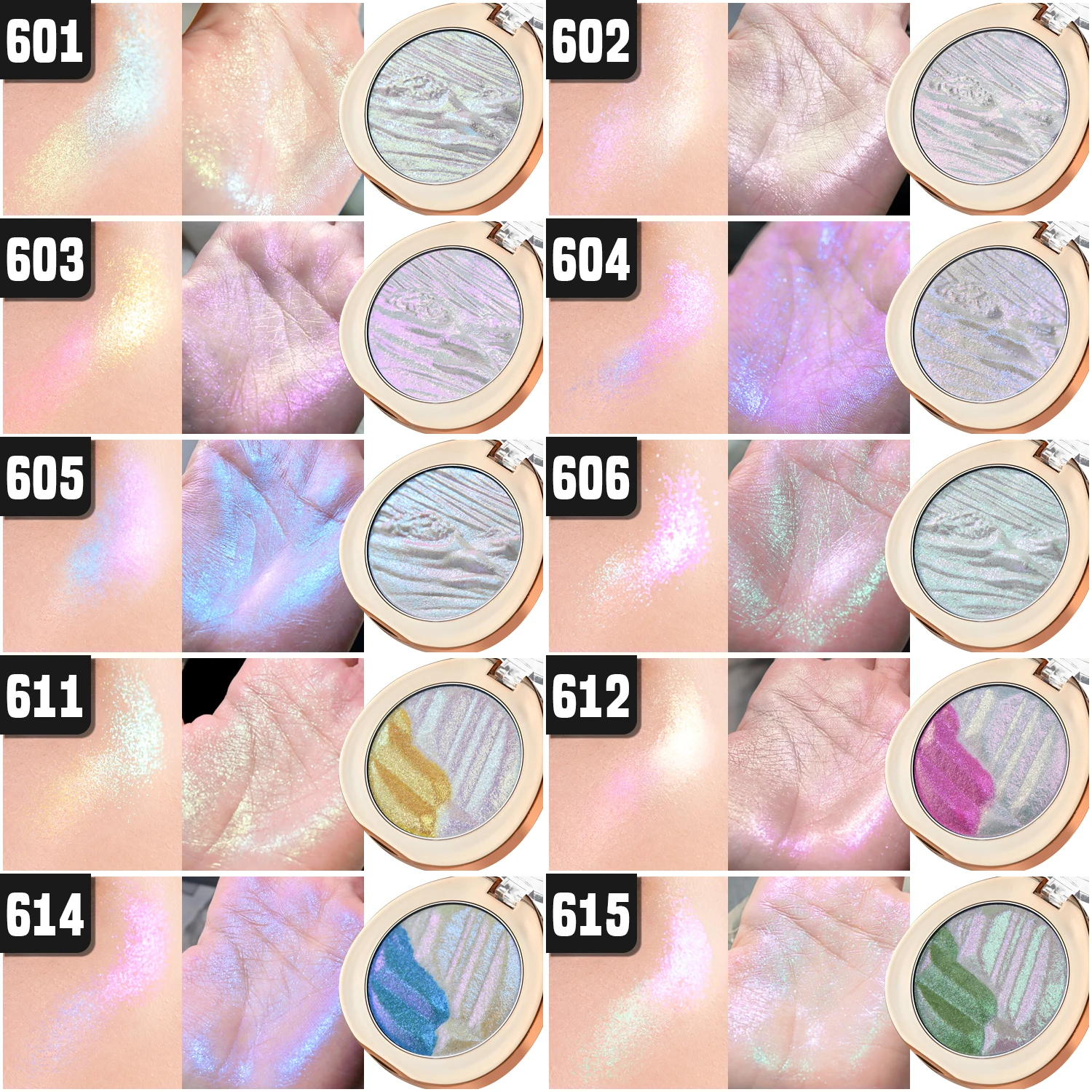 Long-lasting Easy To Wear Shimmer Professional Illuminator Makeup For Women Cosmetic