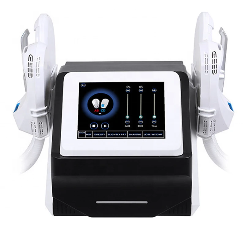 EMSlim 4-ручная машина для похудения тела мышц портативная электромагнитная