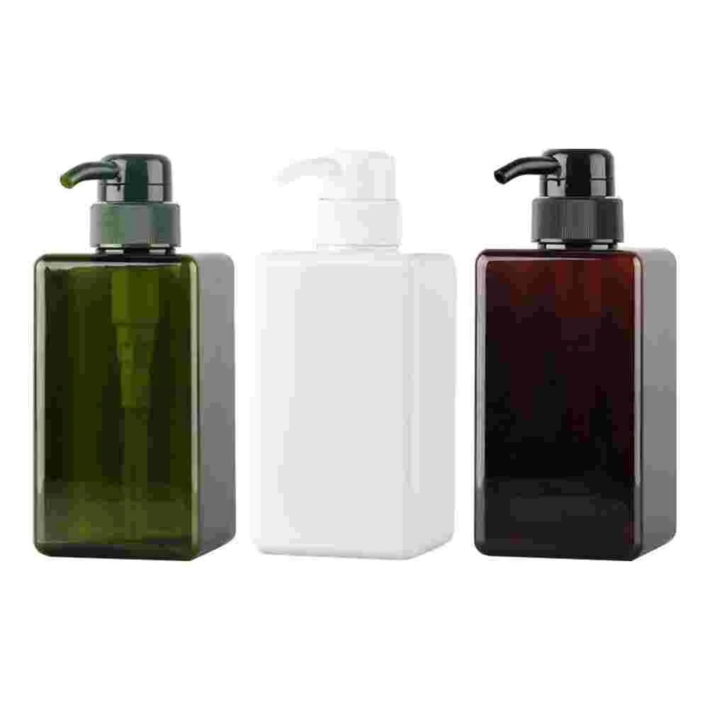 

3Pcs Lotion Plastic Bottles Refillable Sub Bottles Multipurpose Lotion Bottles