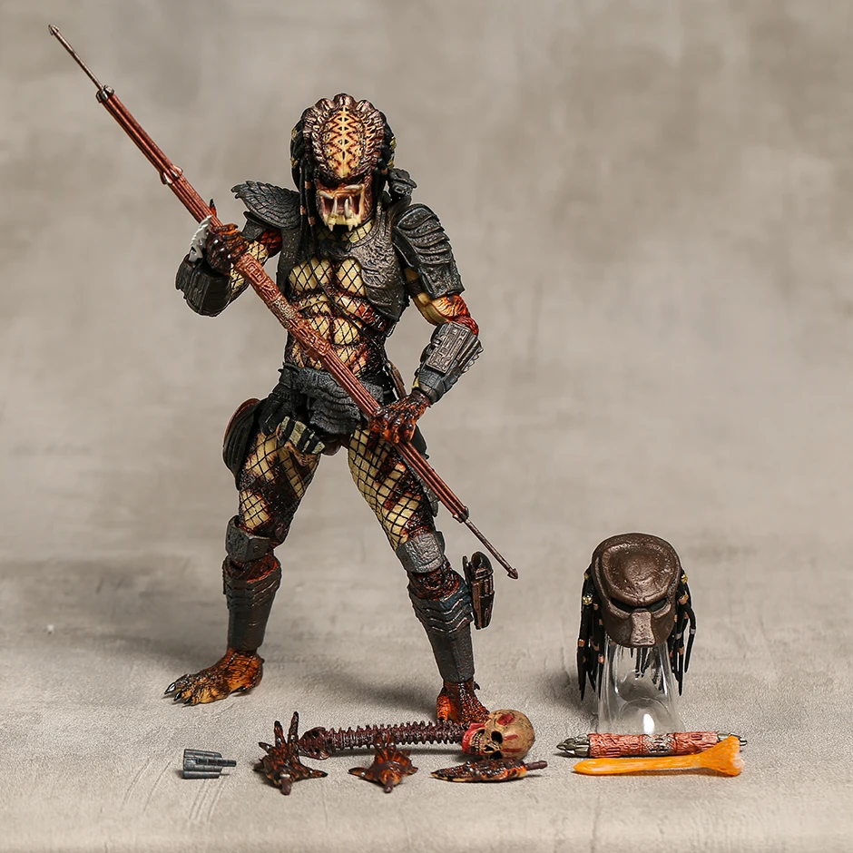 

Фигурка NECA Predator 2 City Hunter, экшн-фигурка, Коллекционная модель, украшение, ПВХ игрушки, подарок