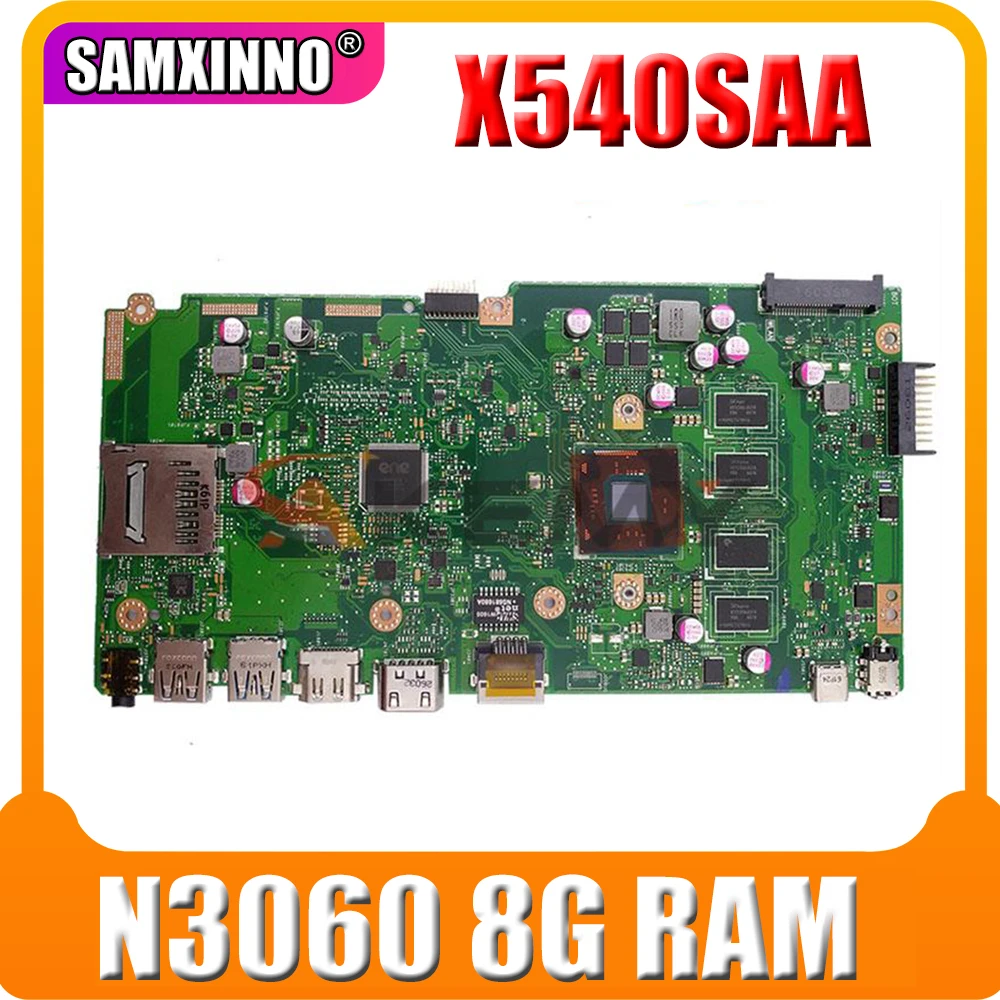 

for ASUS X540SA/X540S/F540S/X540SAA/ laptop motherboard mainboard test OK N3060/CPU 8GB/RAM