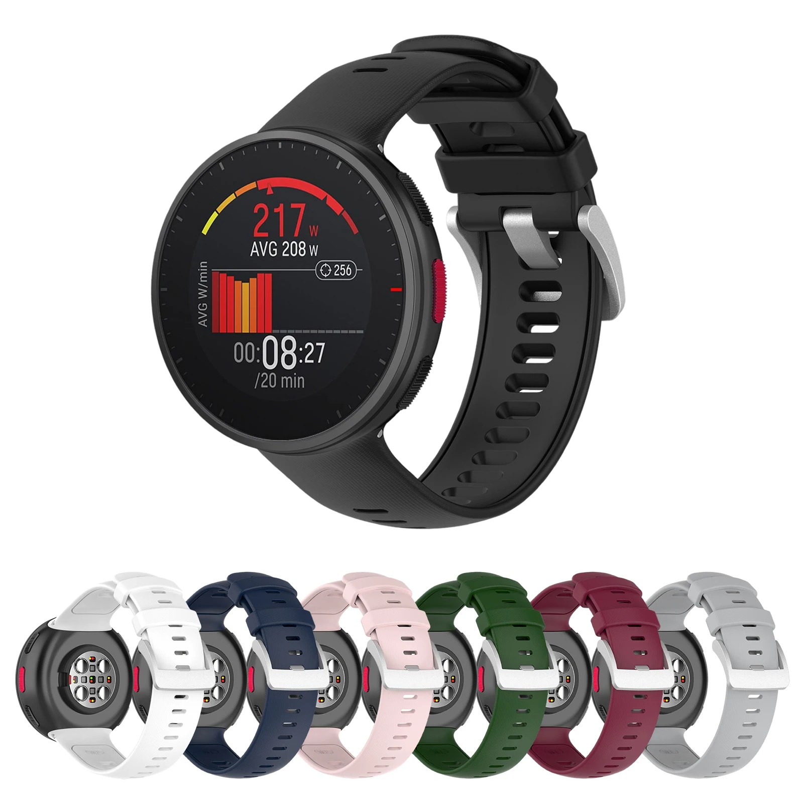 

Silicone Strap For Polar Vantage V2 Smart Watch Wristband Replacement Men Women Sport Bracelet For Polar Vantage V2 Watch Straps