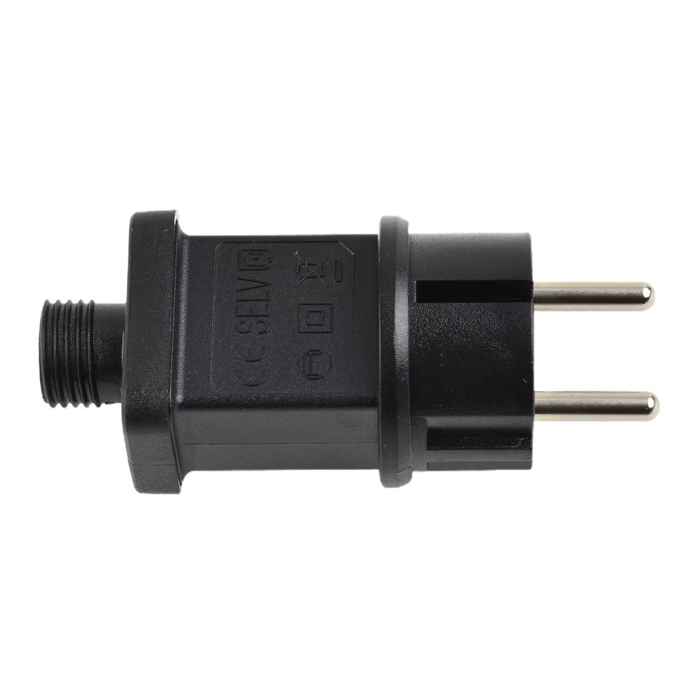 

Power Supply Adapter 2-pin Connectors LED Fairy Lights Transformer Driver IP44 31V Max 3.6W For Low Voltage LED Devices