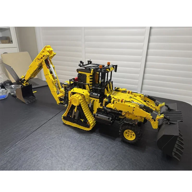 MOC- 189156 Новый сверхтяжелый экскаватор-погрузчик (версия с функциями питания) V1.1