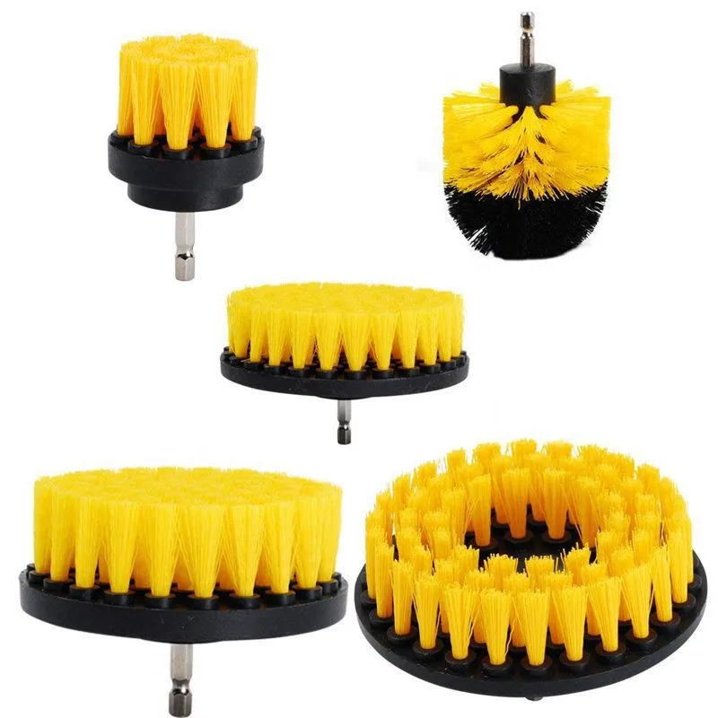 

2/3.5/4/5'' Drill Brush Kit Electric Scrubber Brush for Cleaning Bathroom Bathtub Cleaning Brush Scrub Drill Cleaning Kit