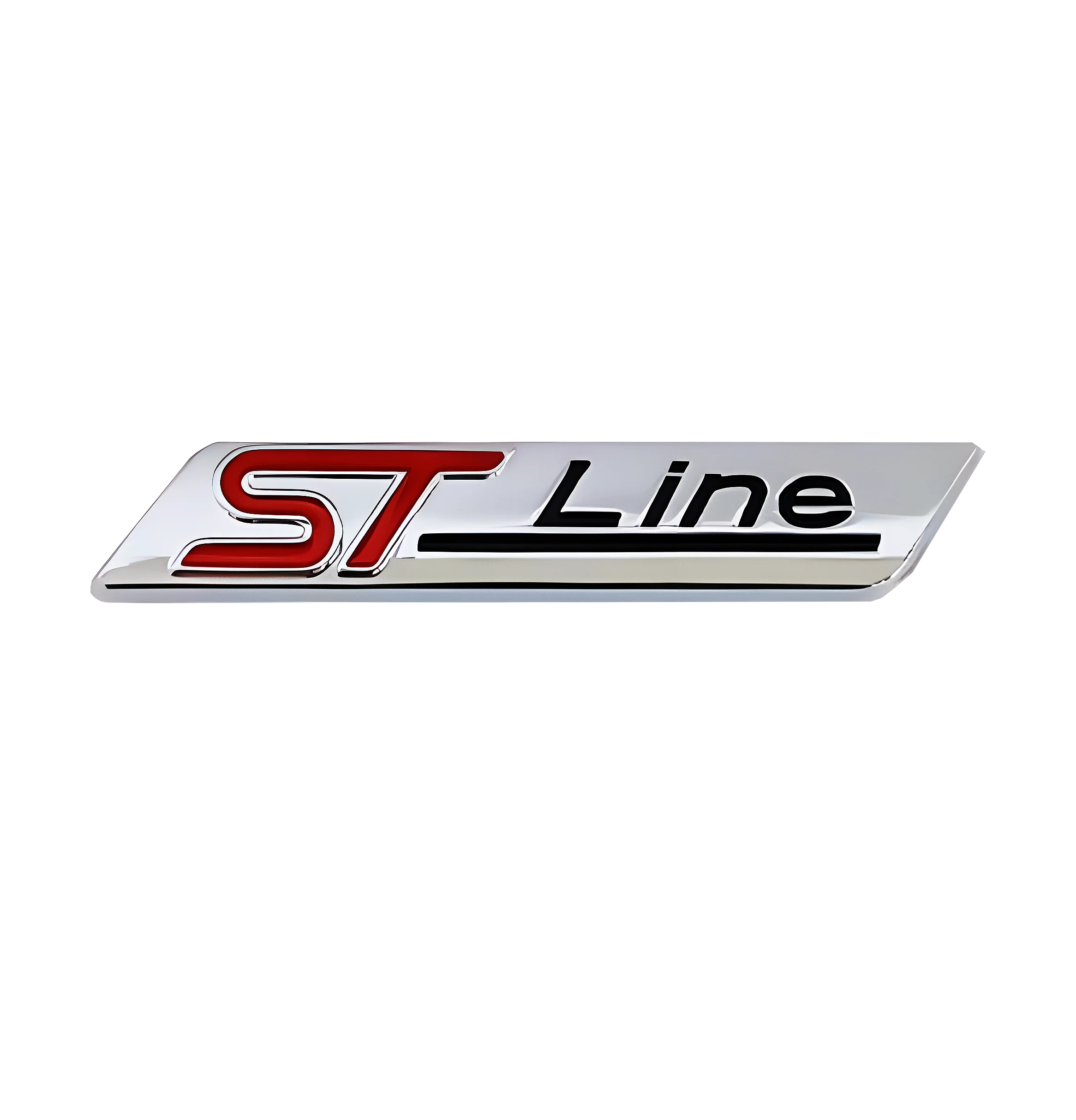 

3D металлический знак ST Line, значок для заднего багажника автомобиля, эмблема штора, наклейка на крыло для Ford ST Line Focus Fiesta, автомобильная наклейка