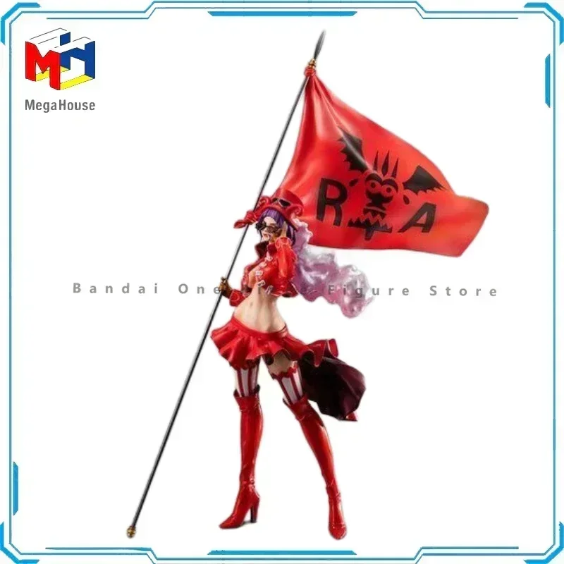 В наличии оригинальная Bandai One Piece Mega House Belo Betty экшн-фигурка анимационная игрушка