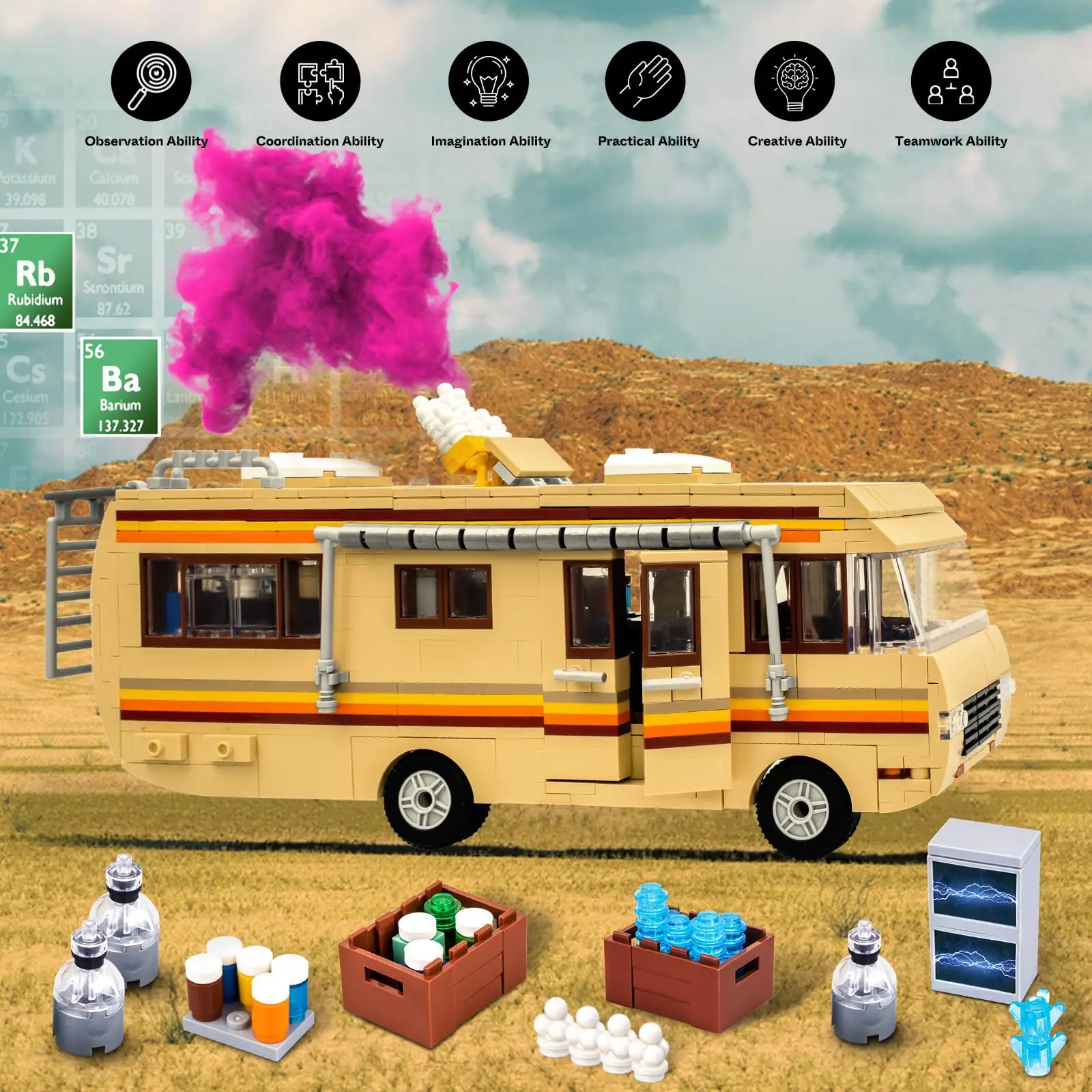 986 шт. Детский конструктор во все тяжкие