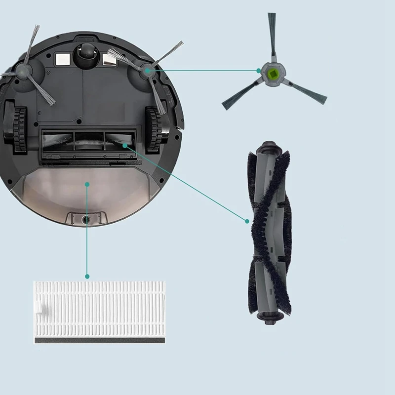 Для робота-пылесоса Airrobo P20 основная боковая щетка фильтр Hepa запасные части