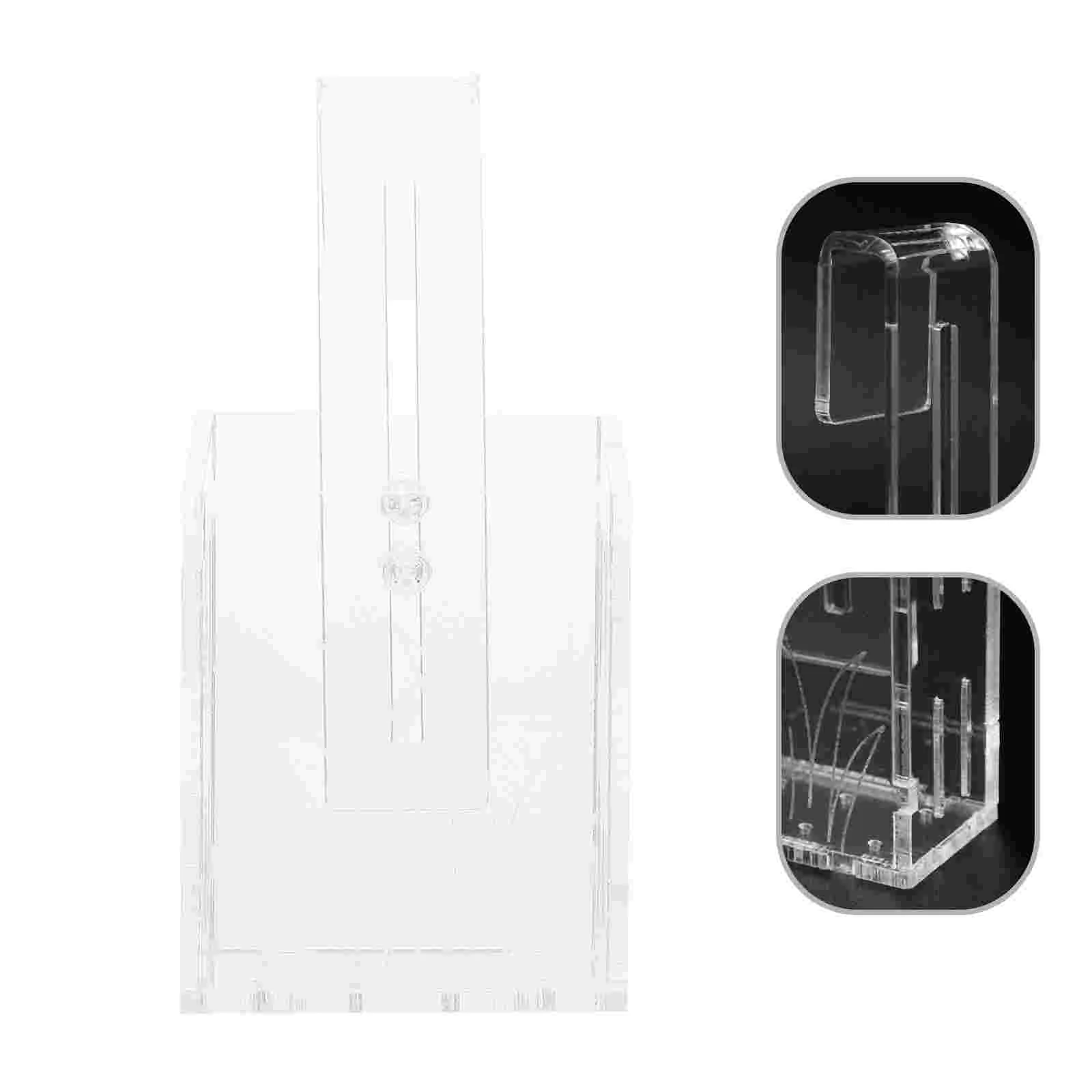 

Cupplanter Aquarium Tank Water Aquaticholder Cups Suction Transparentred Storage Planting Decor Acrylicpots Shrimp Worm