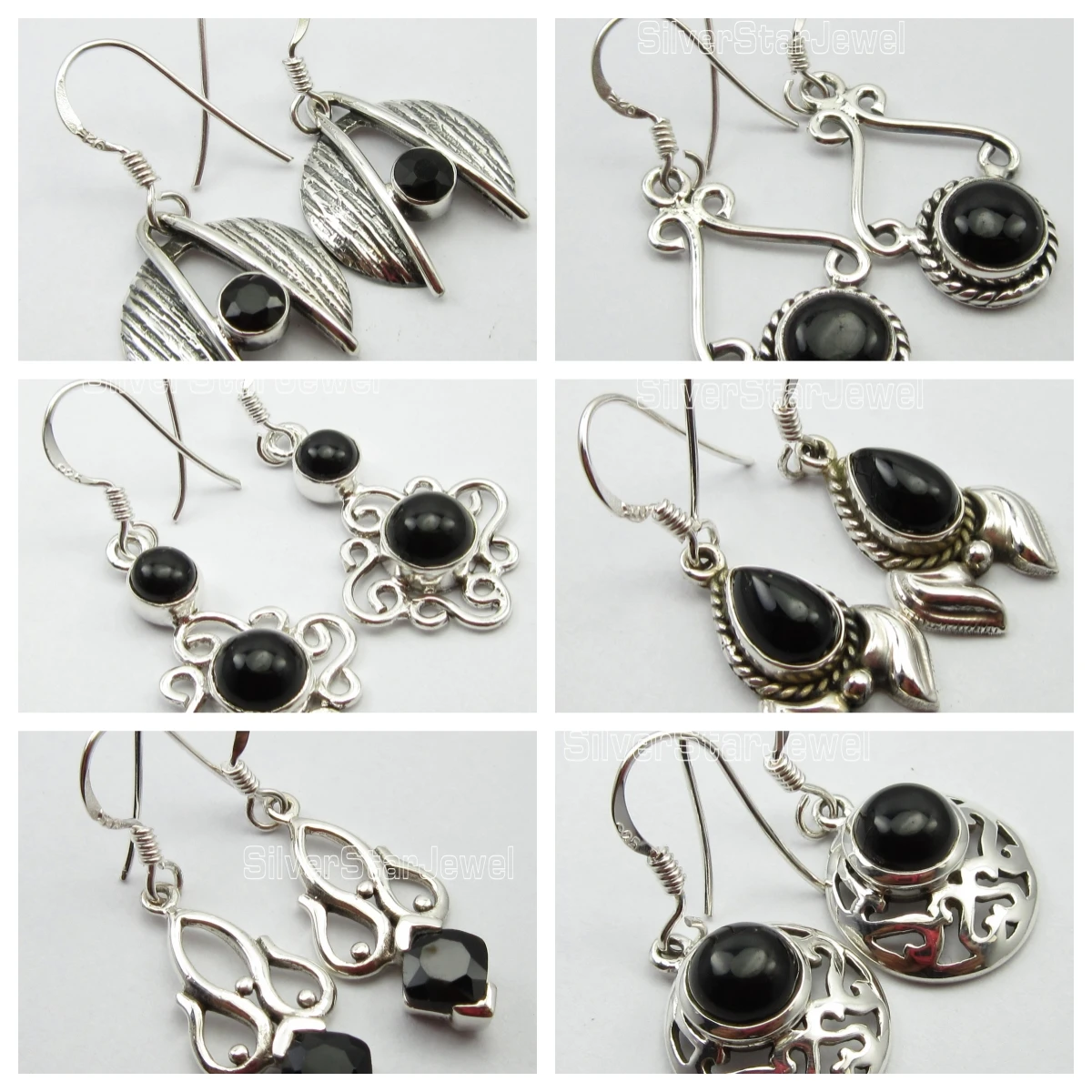 

India Origined Classic Jewelry Semi-precious Stone Earrings Collection 241