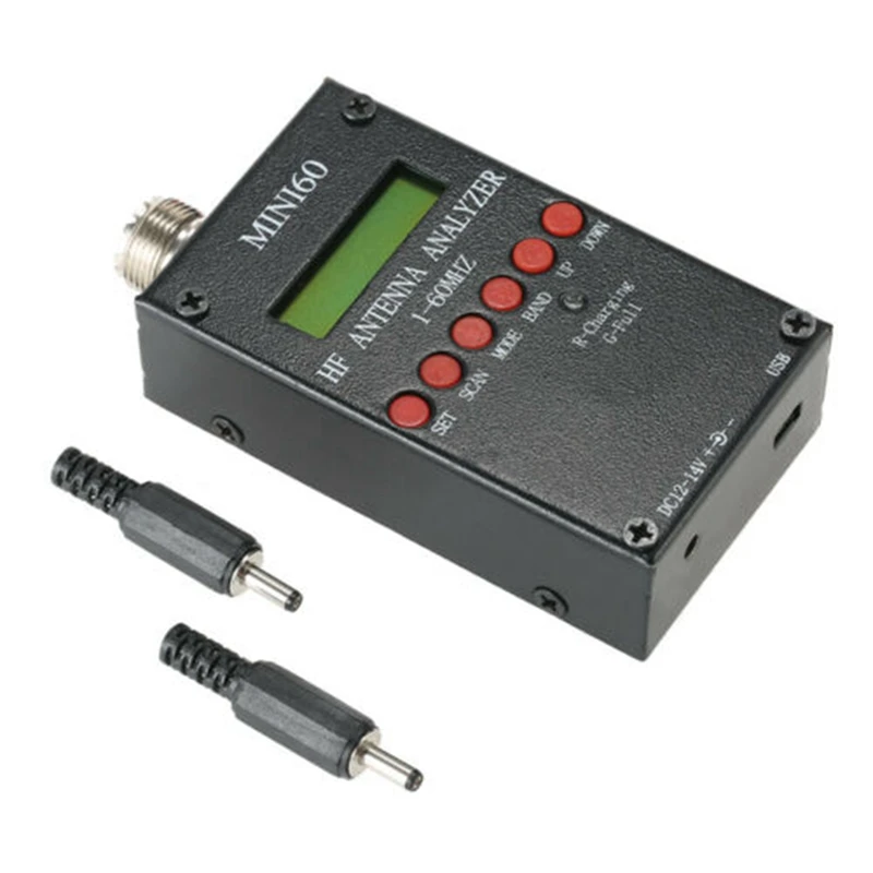 Antenna Analyzer Meter PC Mini60 Sark100 1-60Mhz Hf Ant Swr With Bt Android App Pc Software For Ham Radio Hobbists