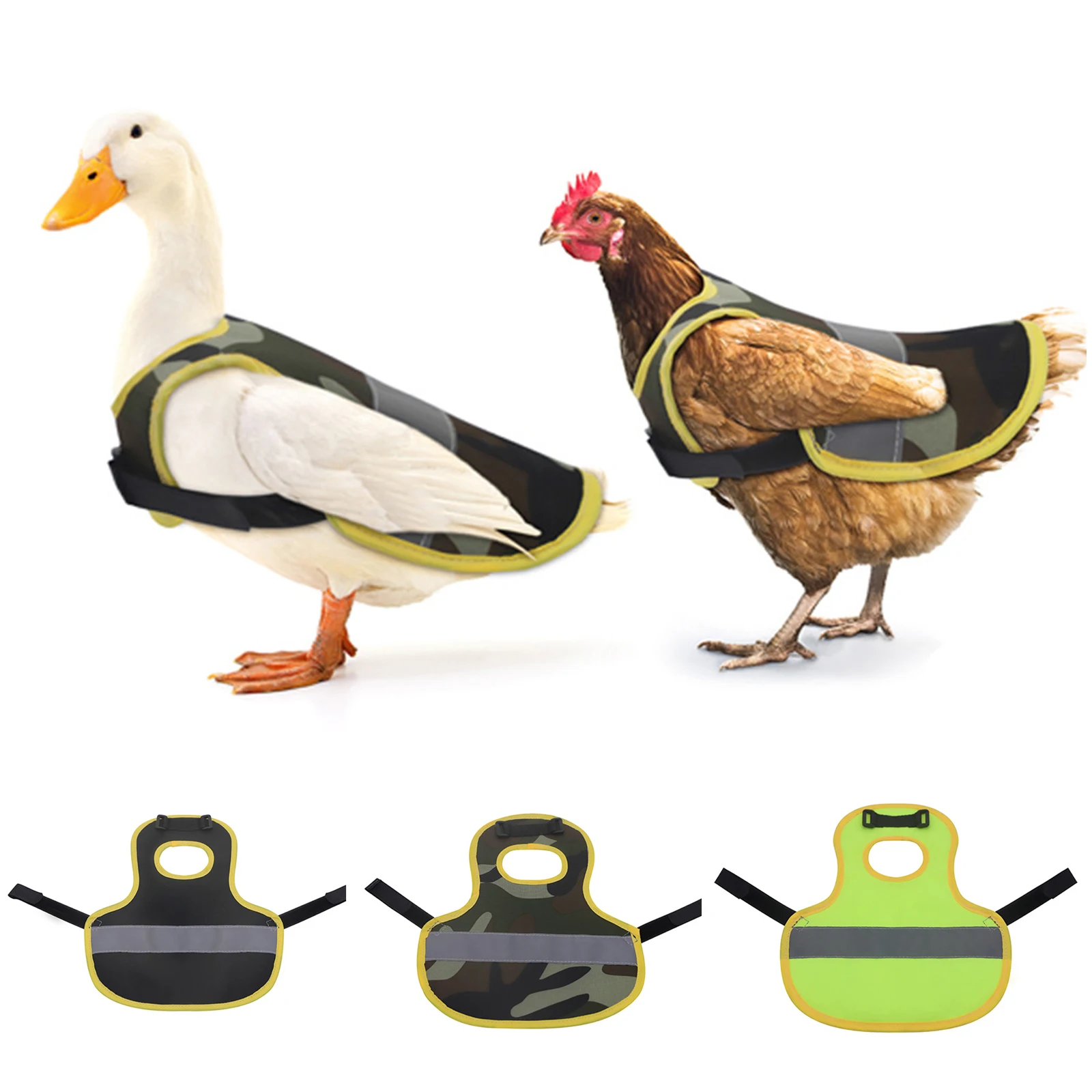 

Практичный осенне-зимний теплый жилет для цыплят, уток, гусиных ночей, домашних животных