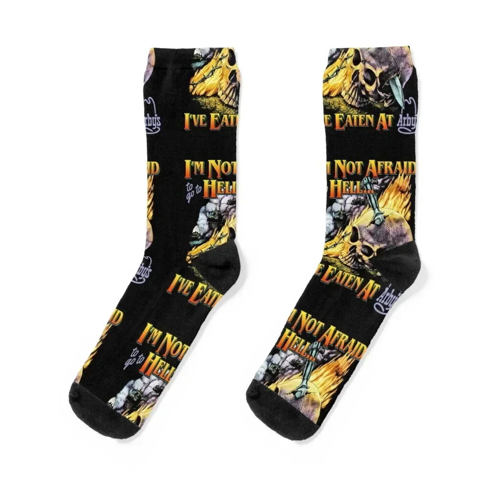 Футболка Arbys ФутболкаHell Arbys_by TeenageStepdad_ Носки Рождественский подарок Термомужские