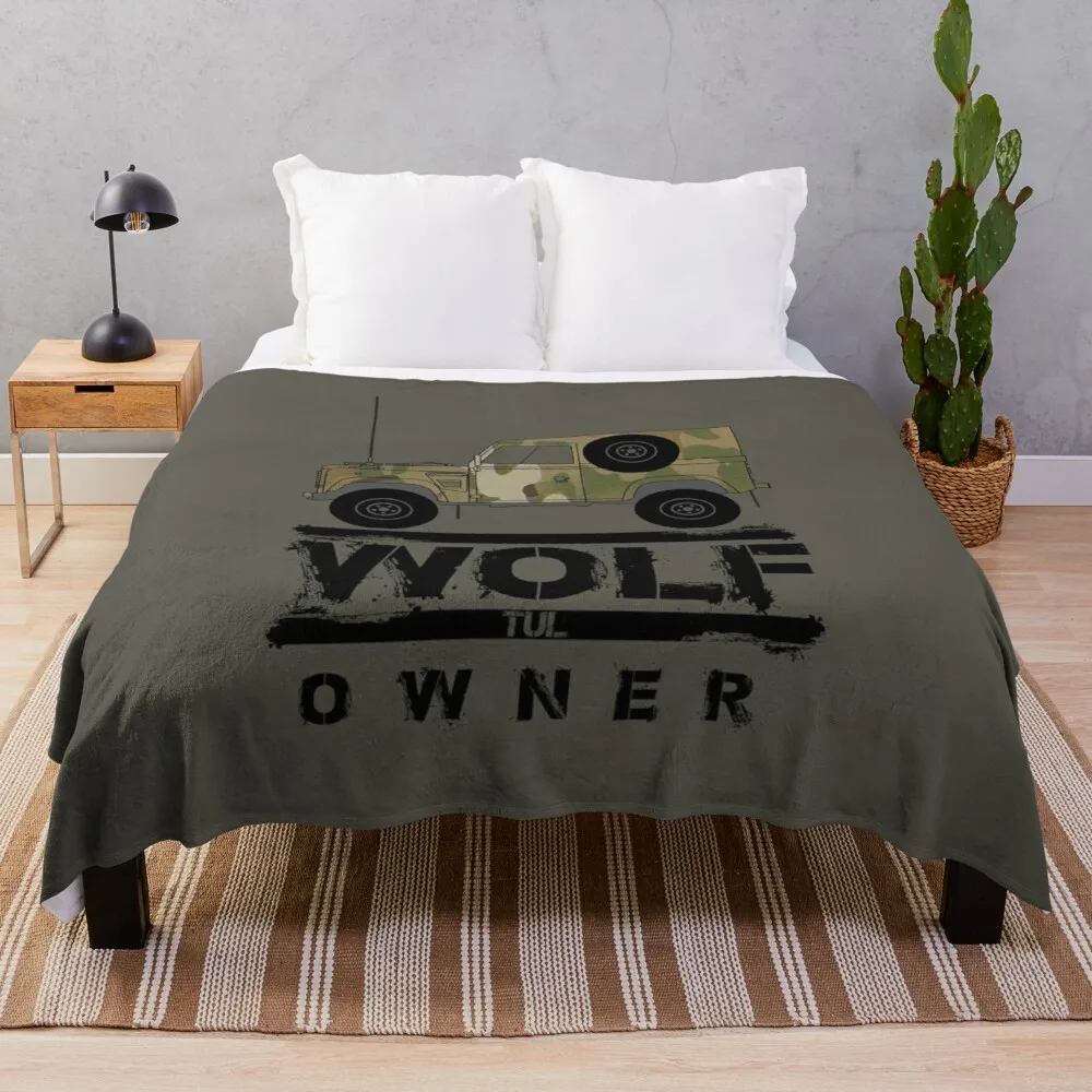 

Land Rover Wolf/TUL Throw Blanket Kid'S Blanket Kawaii Blanket