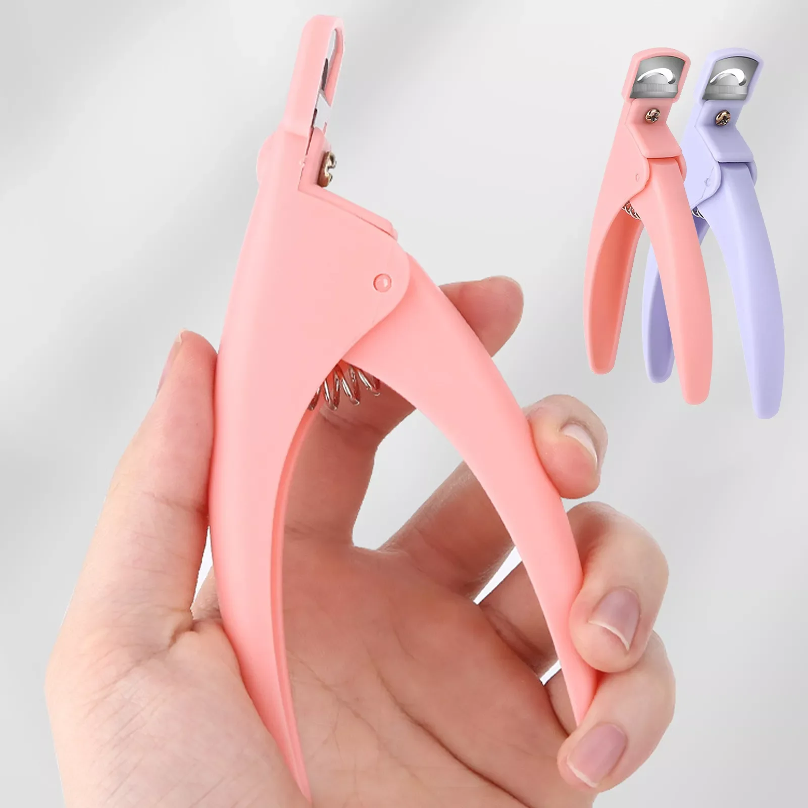 

2023NEW Nail Clippers Professional Straight Edge Fake Nails Cutter Tips Manicure Cutter Tool Guillotine Cut False Nail Knife