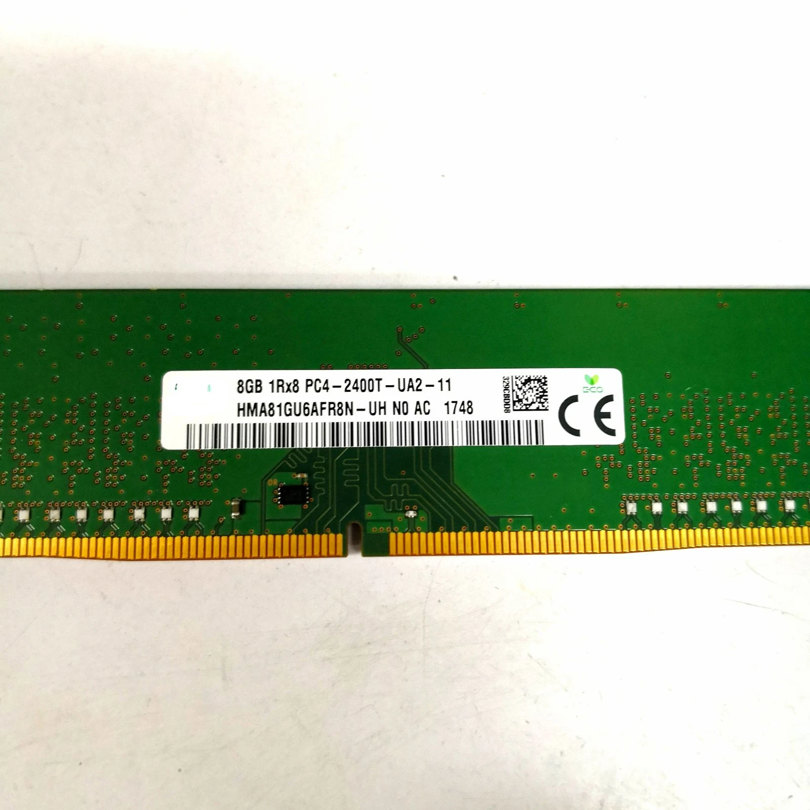 

RAM 8G DDR4 2400 Desktop Memory Bar 8GB 1RX8 PC4-2400T-UA2-11 1.2v