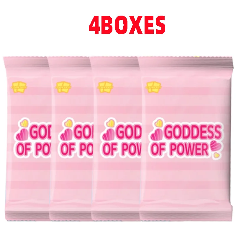 2024 Goddess Of Power 4 упаковки карты Story Pro Max коллекция персонажей аниме карточные игры