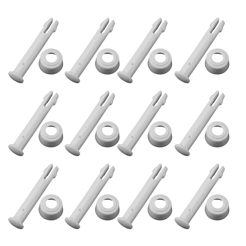

12 Pcs Plastic Pool Joint Pin and Seal for 13ft-24ft Metal Frame Pools